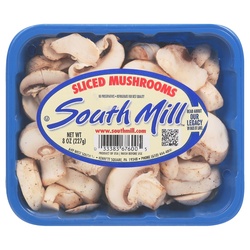 South Mill Sliced White Mushrooms - 8oz