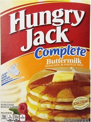 Hungry Jack Pancake & Waffle Mix, Buttermilk, Complete 32 Oz