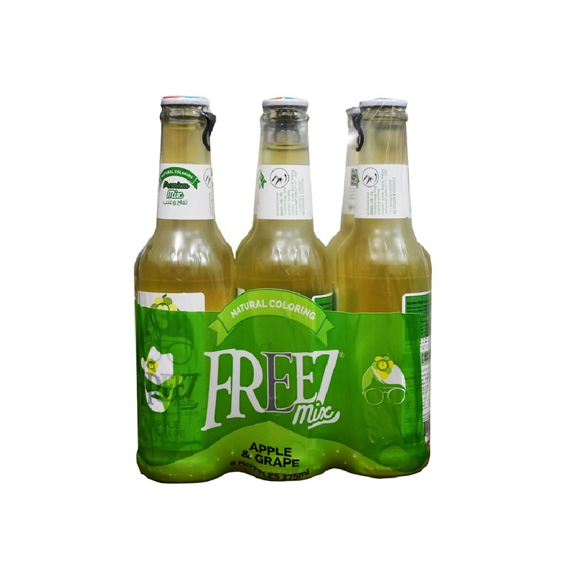 Freez Mix Carbonated Drink, Apple & Grape