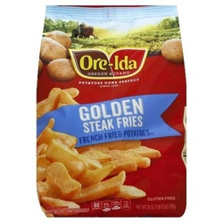 Ore Ida Golden Thick Cut Steak French Fries Fried Frozen Potatoes