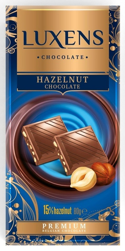Luxens hazelnut chocolate