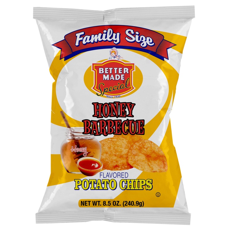 Better Made Special Potato Chips - Honey Barbecue, 8.5 Oz