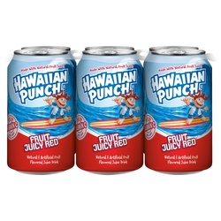 Hawaiian Punch Fruit Juicy Red, 12 Fl Oz Cans