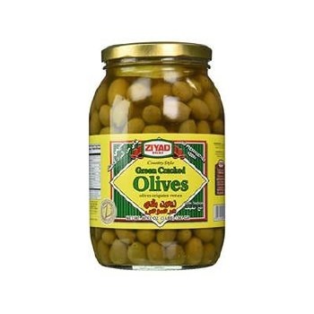 Ziyad Balady Green Cracked Olives