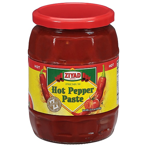 Ziyad Pepper Paste, Hot, Premium 23.6 Oz