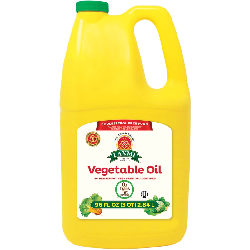 Laxmi Vegetable Oil, 96 Oz