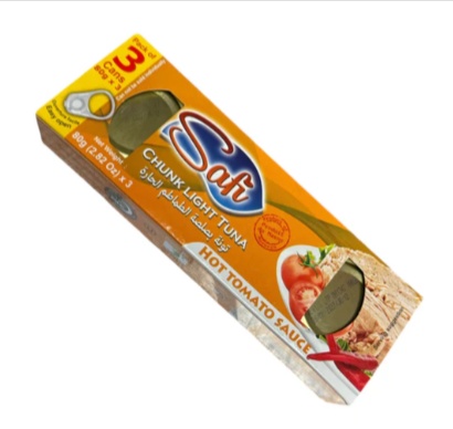 Tuna In Spicy Tomato Sauce 3X80 G