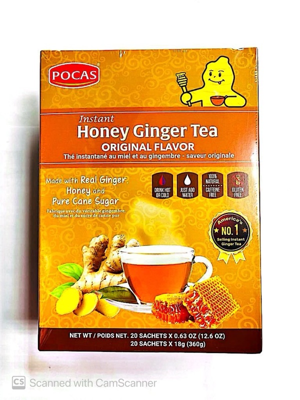 Pocas Honey Ginger Tea Original