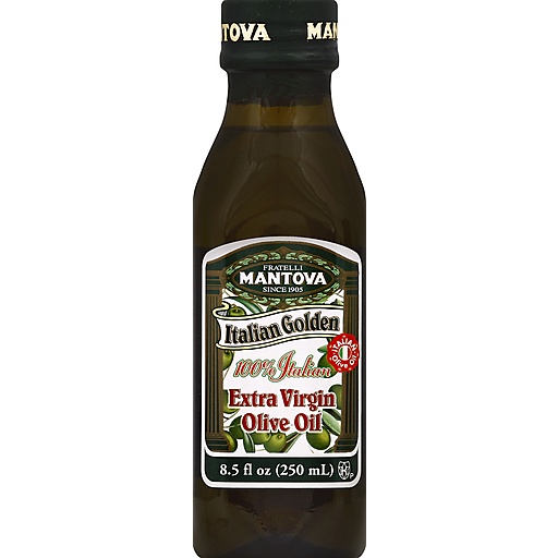 Mantova Olive Oil, Extra Virgin, Italian Golden 8.5 Oz
