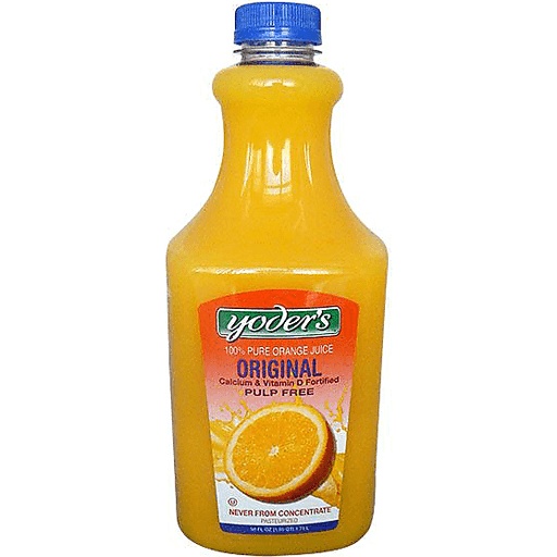 Yoder's Orange Juice W/Calcium