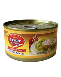 Cedar Light Tuna With Sunflower Oil