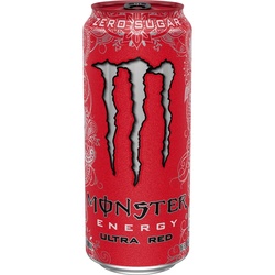 Monster Energy Drink Ultra Red 16 Oz