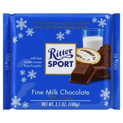 Ritter Sport 35% Cocoa Extra Fine Milk Chocolate Bar