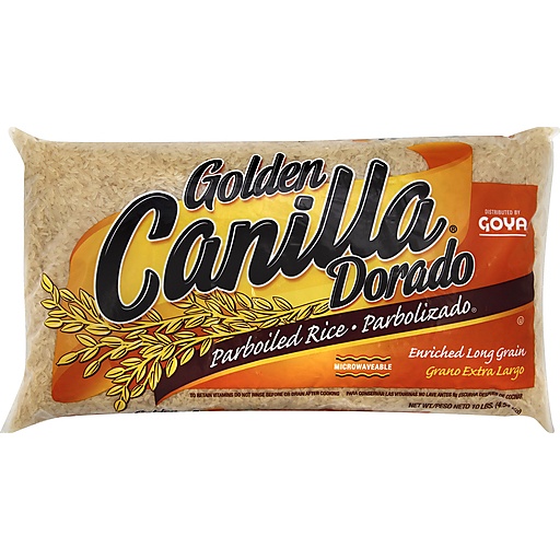 Canilla Goya Enriched Long Grain Parboiled Rice 10.00 Lb