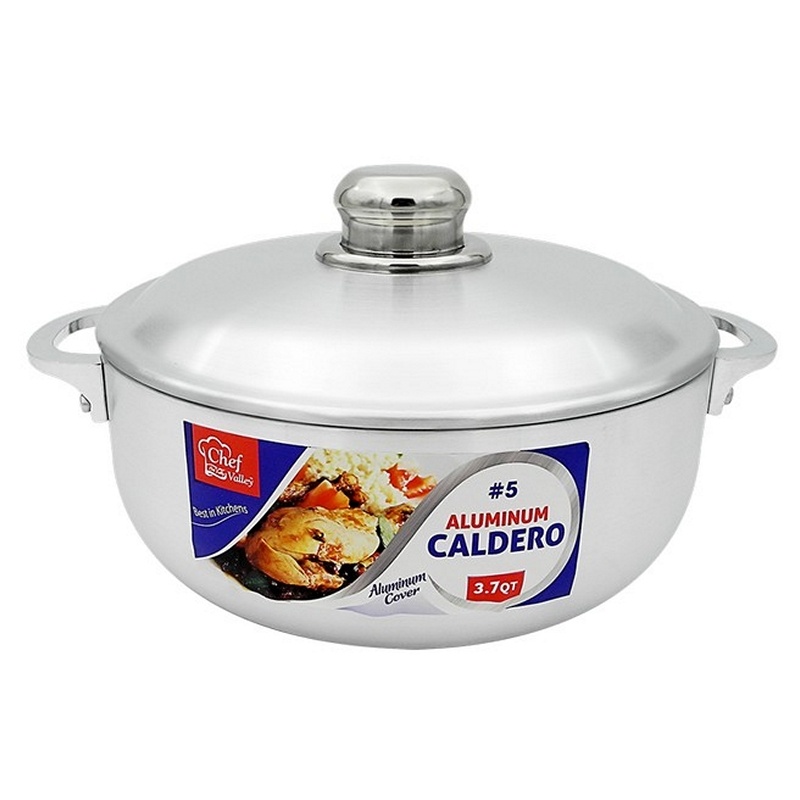 5 Aluminum Caldero 3.7 Qt