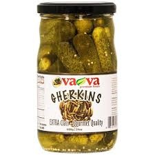Vava Gherkins Extra Class Crunchy Baby Pickles 16.8 Oz