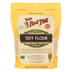 Bob's Red Mill Teff Flour, Whole Grain, Stone Ground 20 Oz