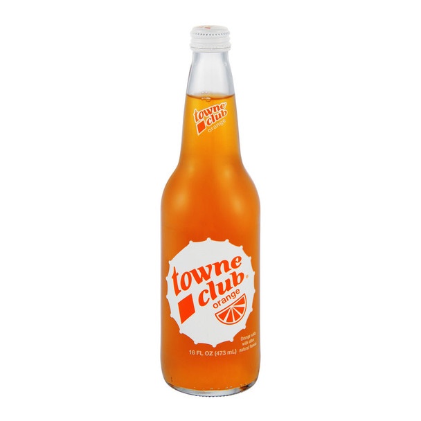 Towne Club Orange Soda With Other Natural Flavors