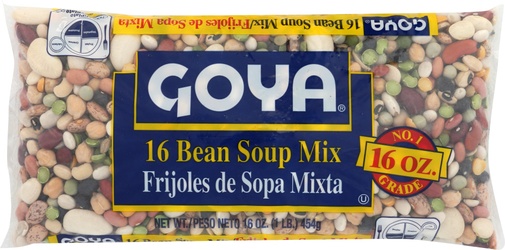 Goya Mix Soup Bean, 16 Oz