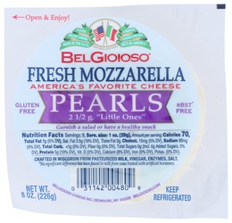 BelGioioso Pearls Fresh Mozzarella Cheese 8 Oz