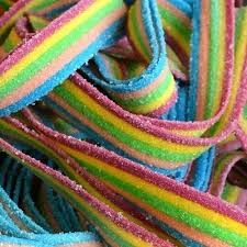 Sour Rainbow Belts 100 Gm