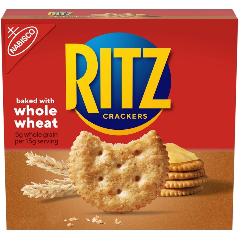 Ritz Crackers, Baked With Whole Wheat 12.9 Oz