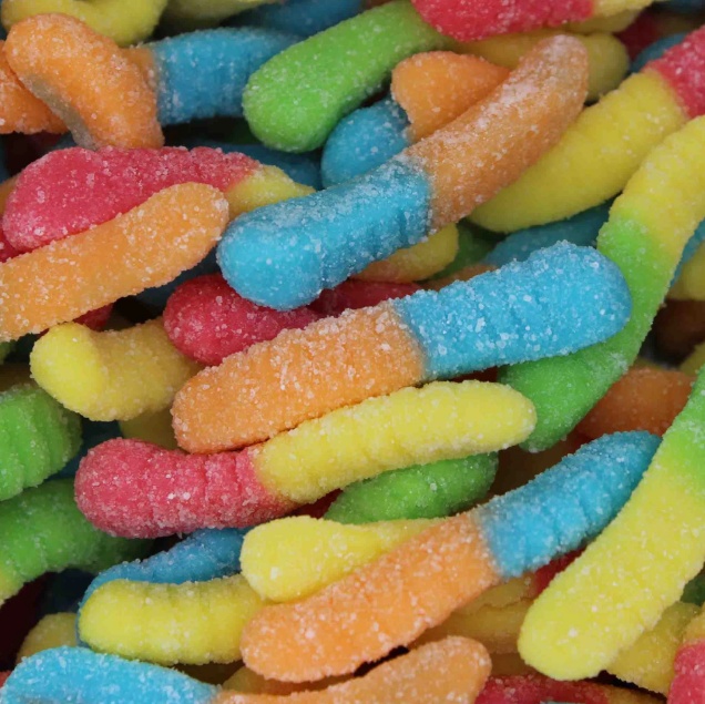 Sour Worms 100 G