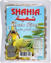 Shahia Green Olives 450g