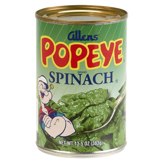 Allens Popeye Spinach, 13.5 Oz, Each