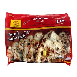 Deep Tandoori Naan 16 Pcs
