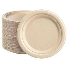 10 Round Plates 50 Pcs