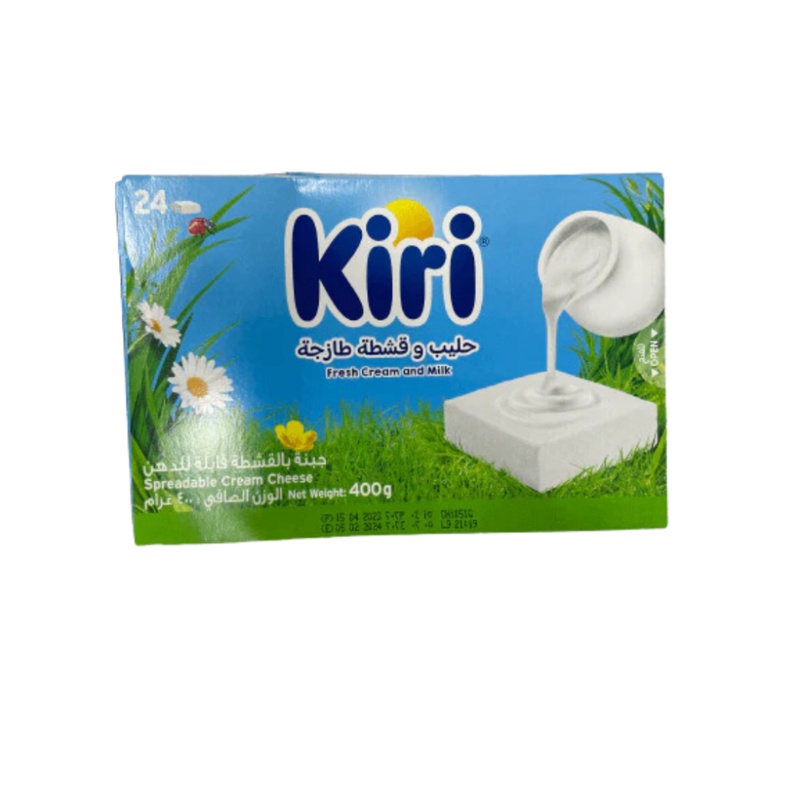 Kiri Spreadable Cheese, Cream And Milk