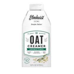 Elmhurst Oat Creamer, Unsweetened 16 Fl Oz
