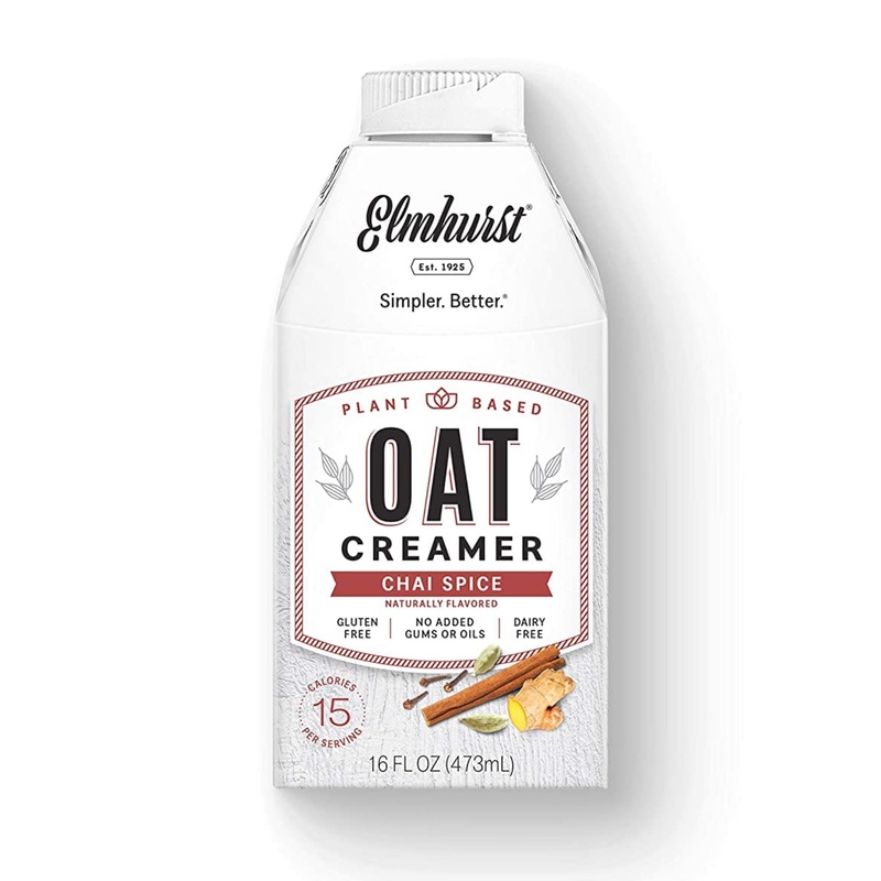 Elmhurst Oat Creamer, Chai Spice 16 Fl Oz