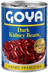 Goya Kidney Beans, Low Sodium, Dark