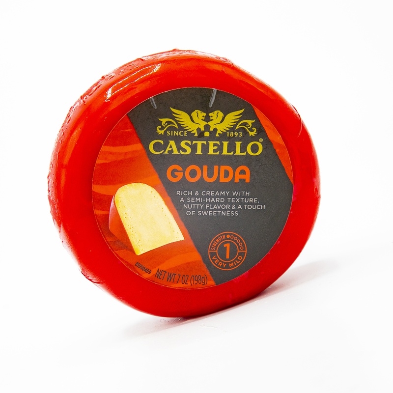 Castello Round Gouda Red Wax