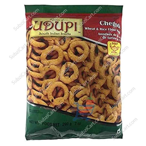Deep Udupi Snacks Chegodi, 7 Oz