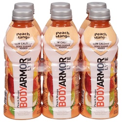 BodyArmor Peach Mango LYTE Sports Drink - 6pk/20 Fl Oz Bottles