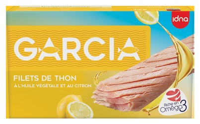 Tuna Fillet In Vegetable Oil Lemon 125 G