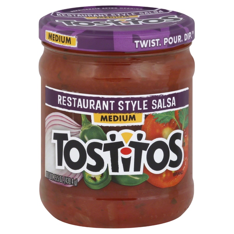Tostitos Restaurant Style Salsa Medium 15oz Jar