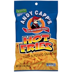 Andy Capp's Hot Fries Corn & Potato Snacks 3 Oz. Bag