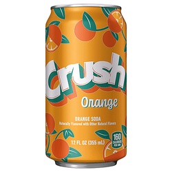 Crush Soda, Orange 12 Fl Oz