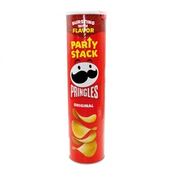 Pringles Potato Crisps Chips, Original, Party Stack 6.8 Oz