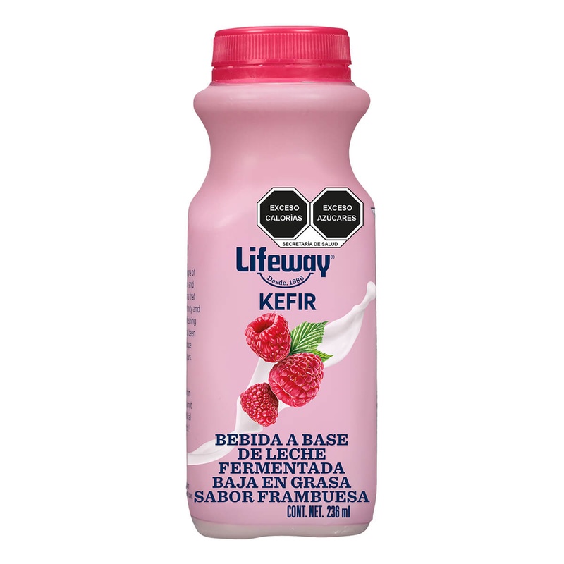 Lifeway Kefir, Probiotic, 1% Milk Fat, Raspberry 8 Fl Oz