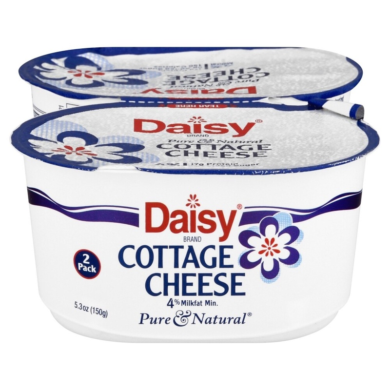 Daisy Cottage Cheese, 4% Milkfat Minimum, 2 Pack