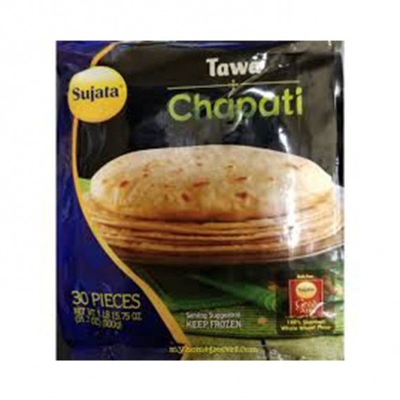 Frozen Bread Sujata Tawa Chapati 30pc