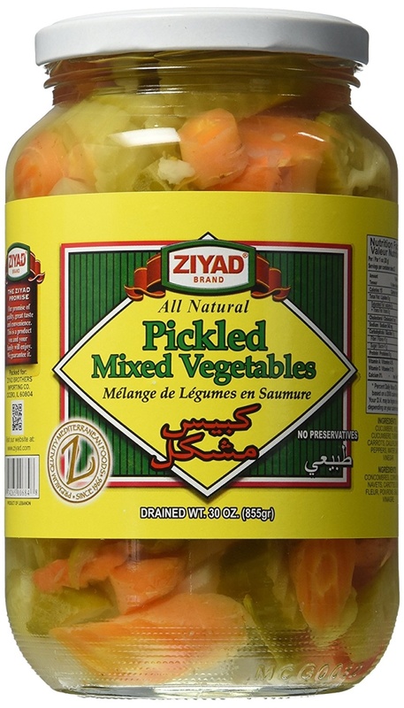 Ziyad Pickled Mixed Vegetables 640g
