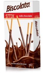Biscolata Stix With Milk Chocolate, 1.41 Oz