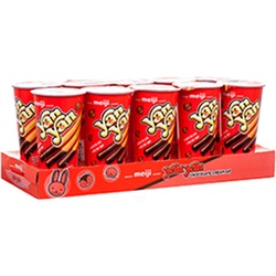Meiji Cracker Stick, Chocolate Creme 2 Oz