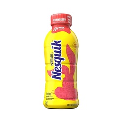 Nesquik Milk, Lowfat, Strawberry 14 Fl Oz